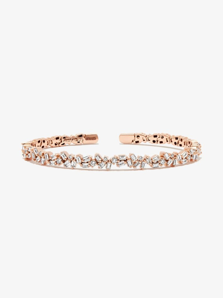 18k Rose Gold Sparkler Diamond Bracelet