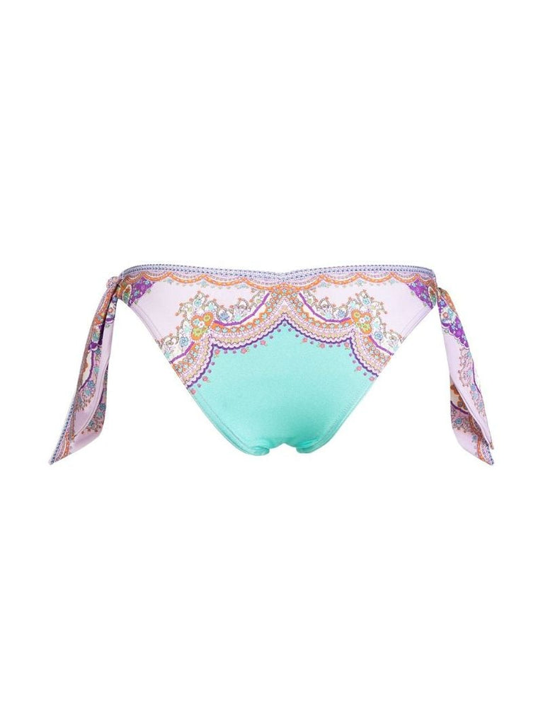 Multicolour Lola Paisley Print Bikini Bottoms
