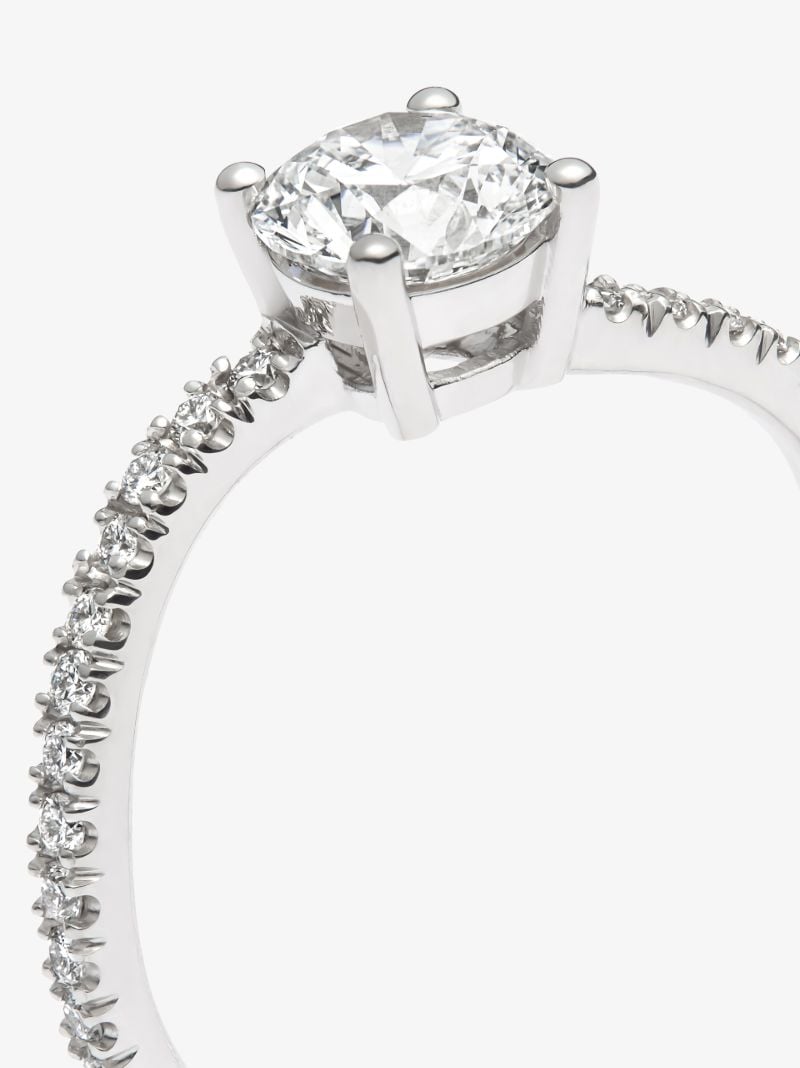 18k White Gold Grace Diamond Ring