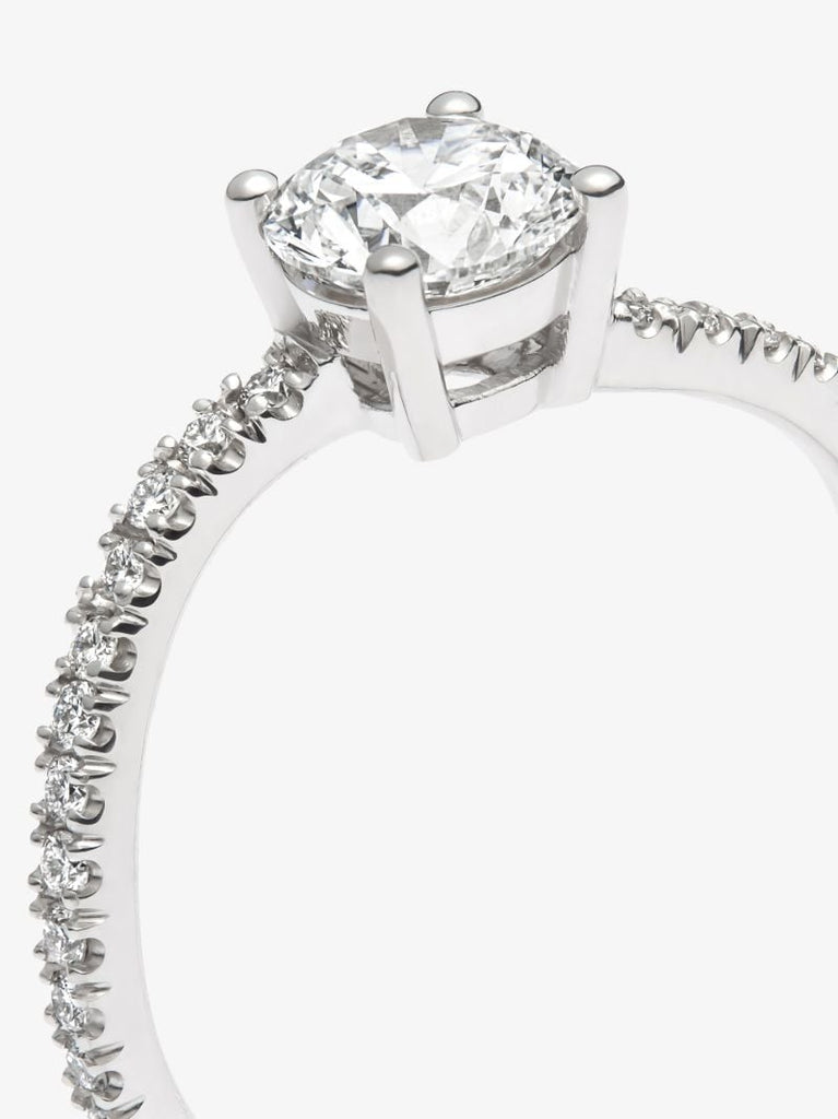 18k White Gold Grace Diamond Ring
