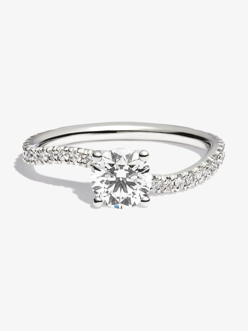 18k White Gold Grace Diamond Ring