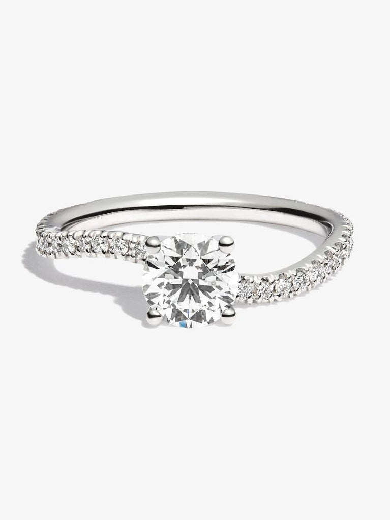 18k White Gold Grace Diamond Ring