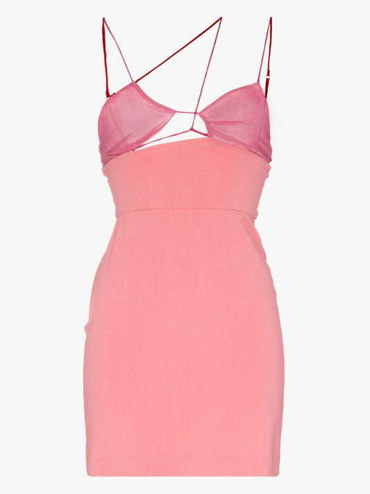 Panelled Mini Dress