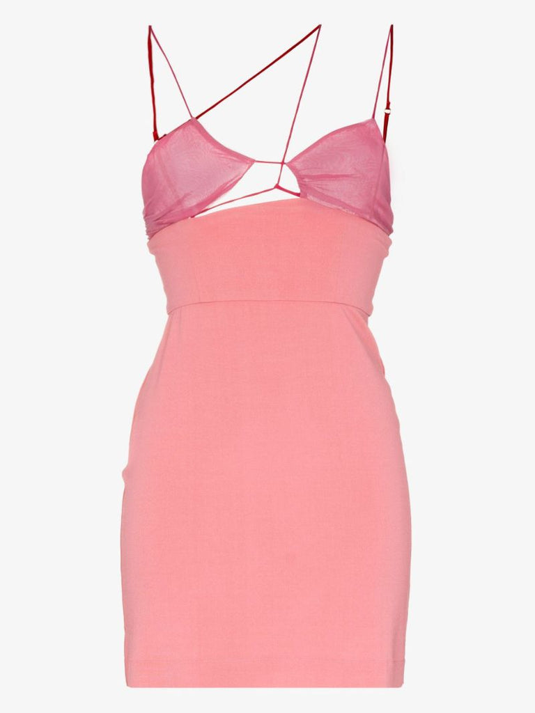 Panelled Mini Dress