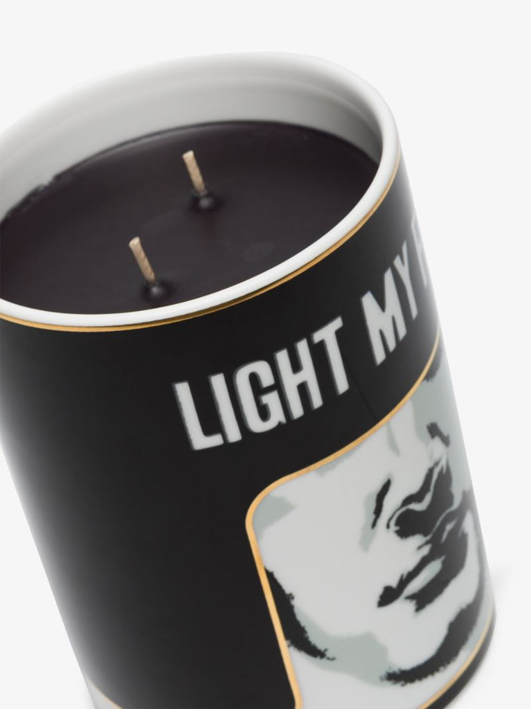 Black Il Favorito Black Stone Large Scented Candle