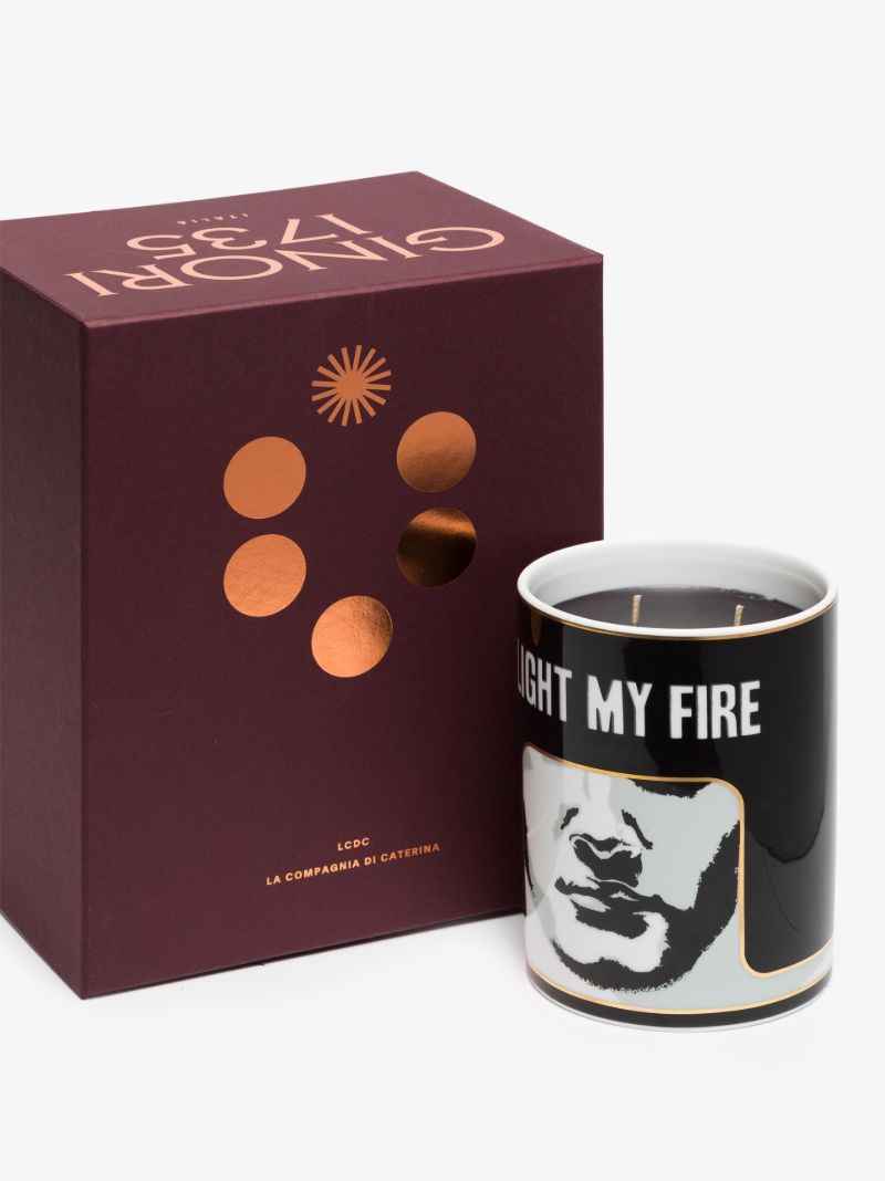 Black Il Favorito Black Stone Large Scented Candle