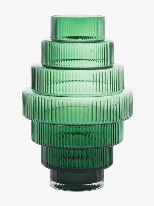 Green Steps Small Vase