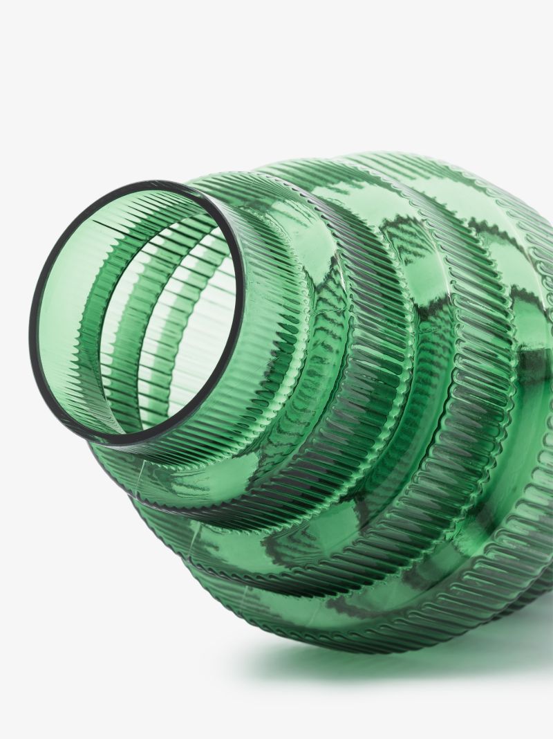 Green Steps Small Vase