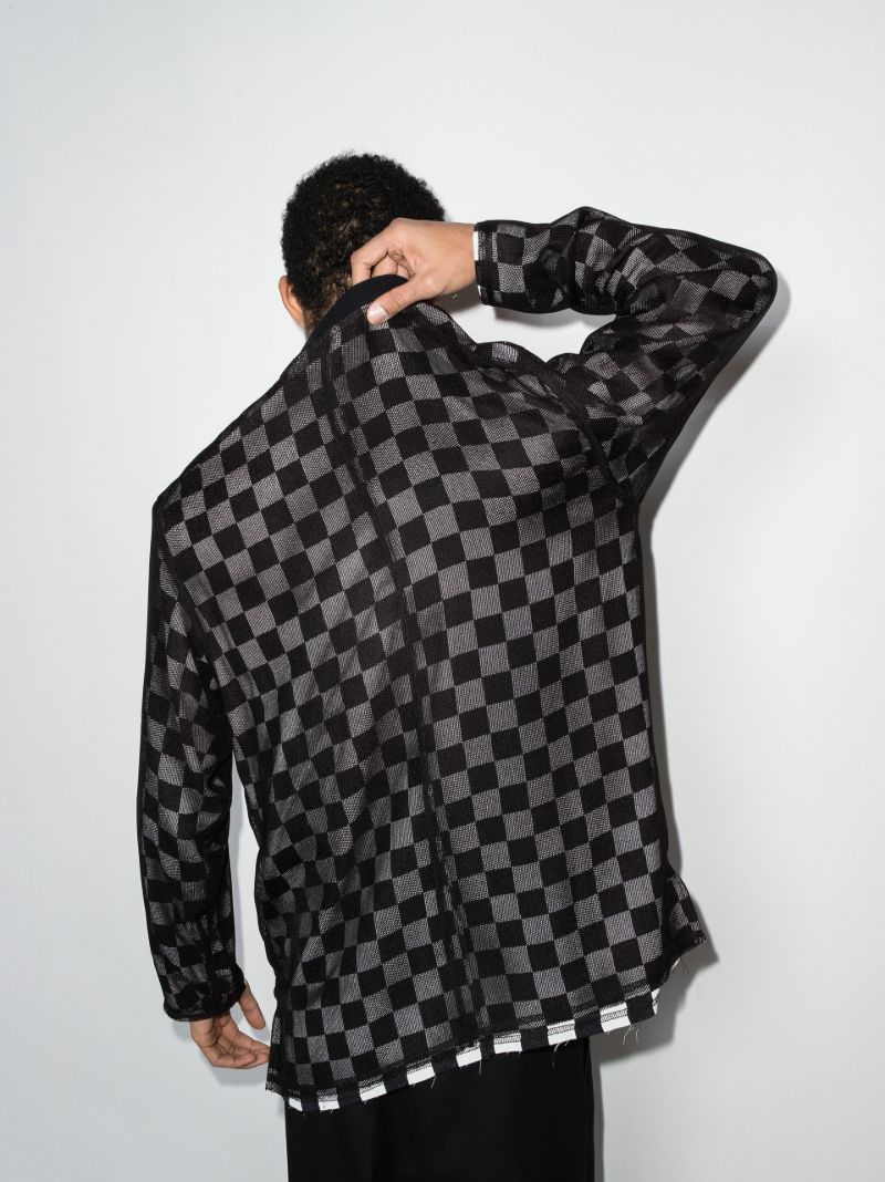 Check Print Sweatshirt