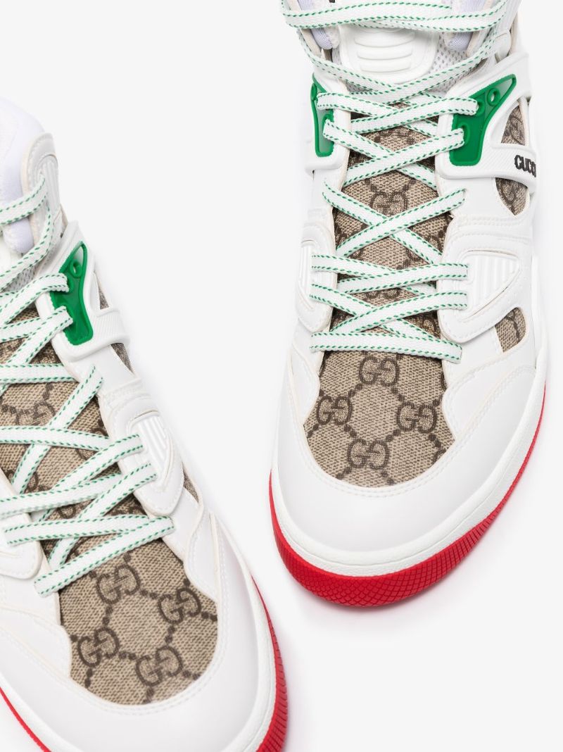 White Basket High Top Demetra Sneakers