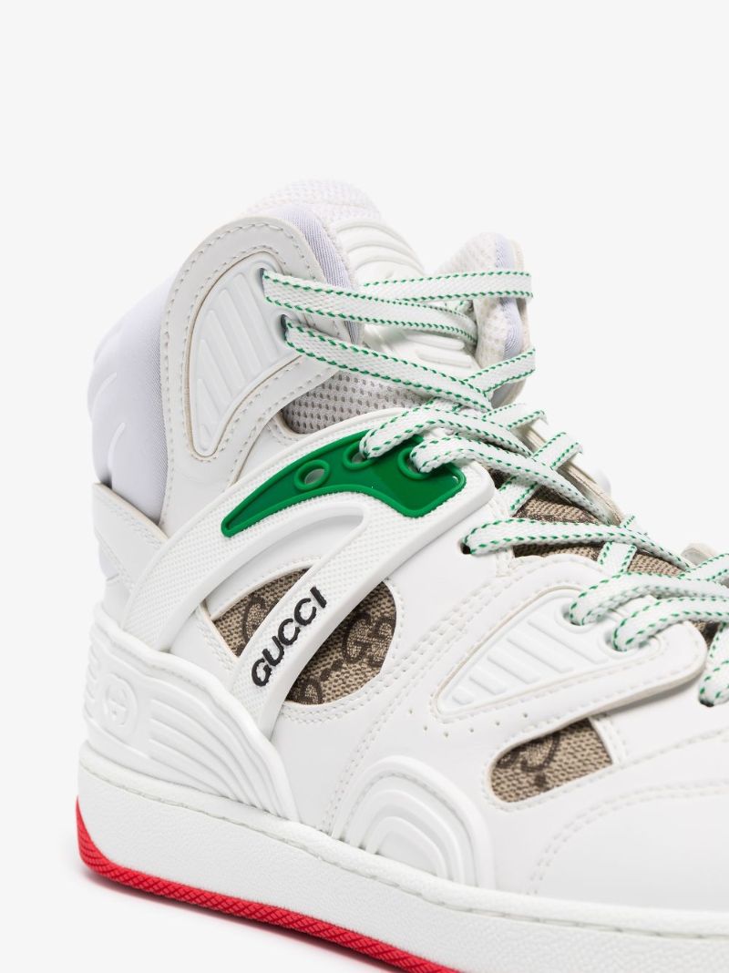 White Basket High Top Demetra Sneakers