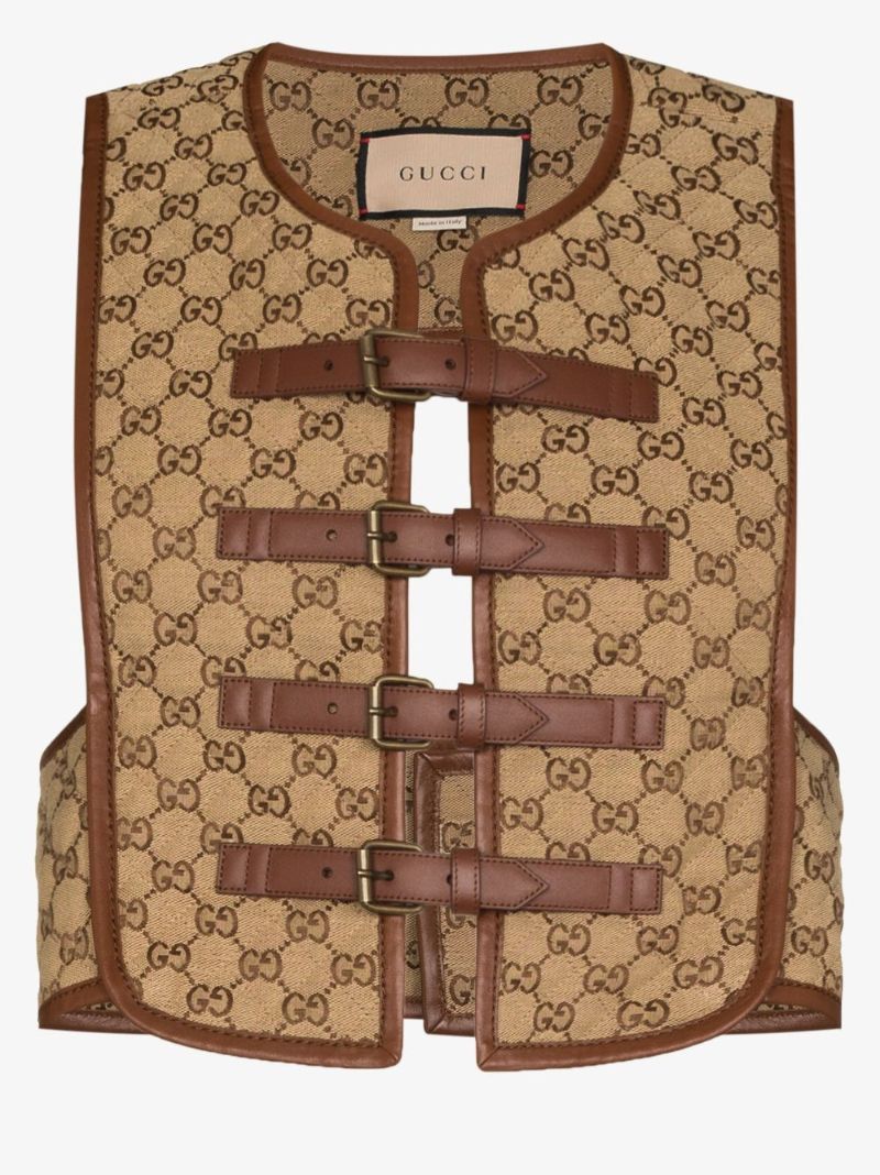 Gg Supreme Buckled Gilet