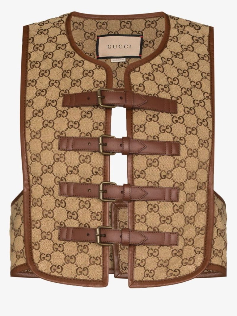 Gg Supreme Buckled Gilet
