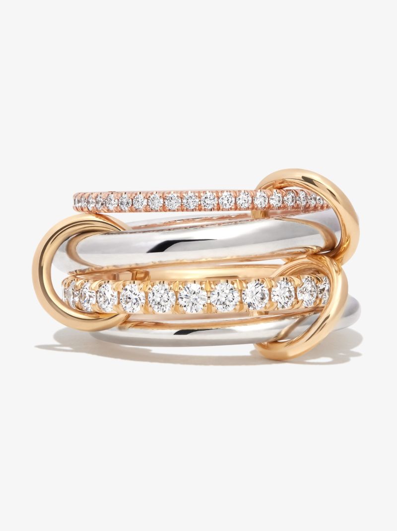 Sterling Silver Stella Diamond Ring