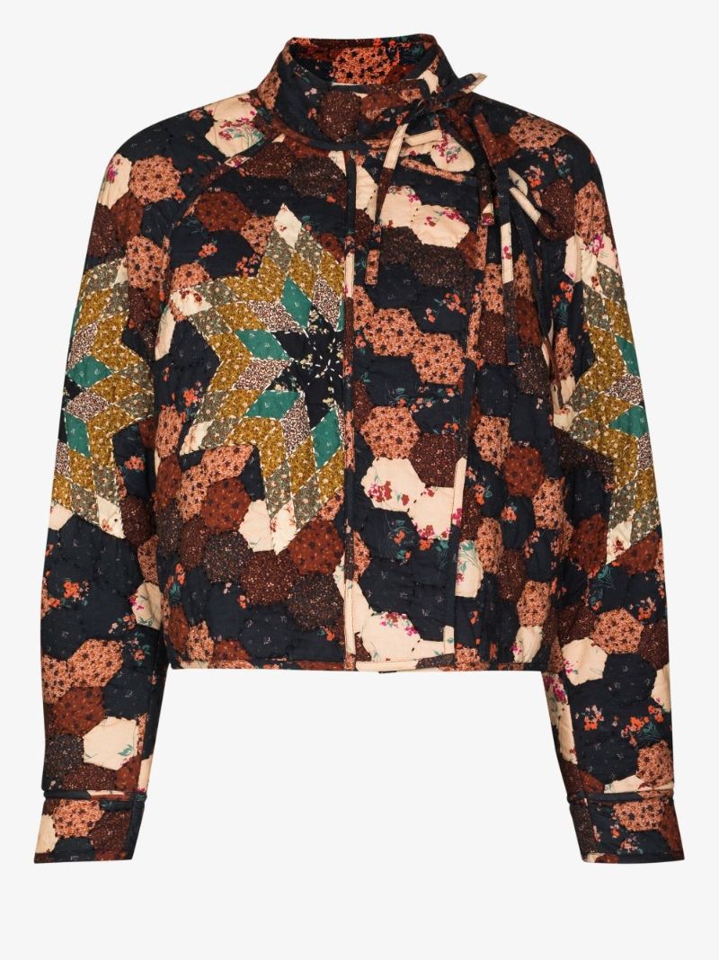 Elettra Patchwork Quilted Jacket
