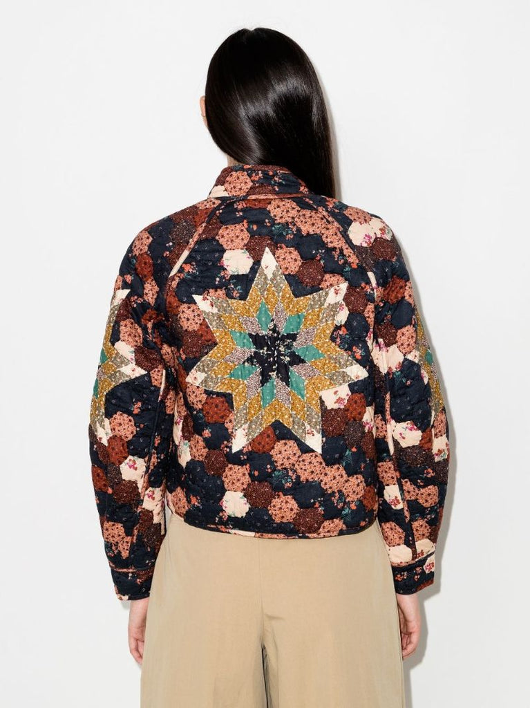 Elettra Patchwork Quilted Jacket