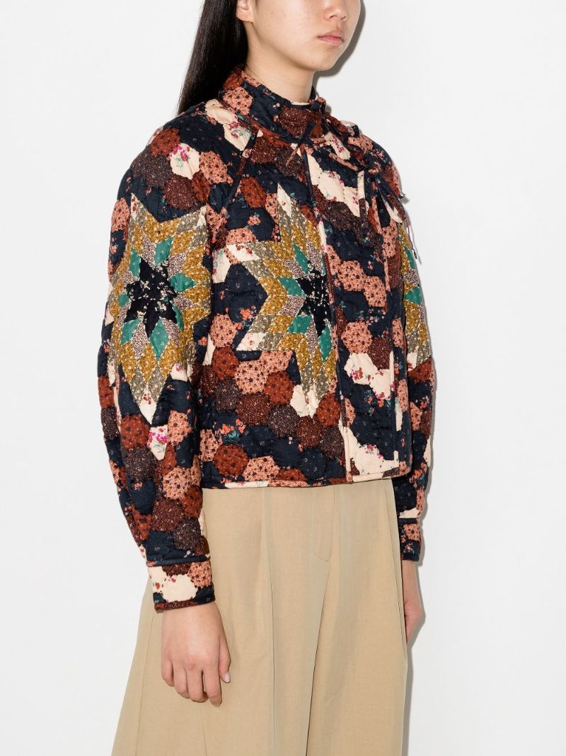 Elettra Patchwork Quilted Jacket