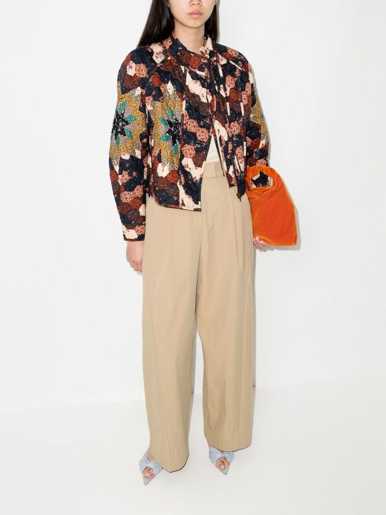 Elettra Patchwork Quilted Jacket