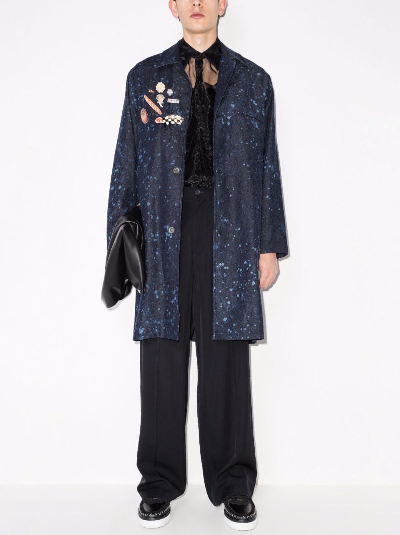 Coach Denim Overcoat