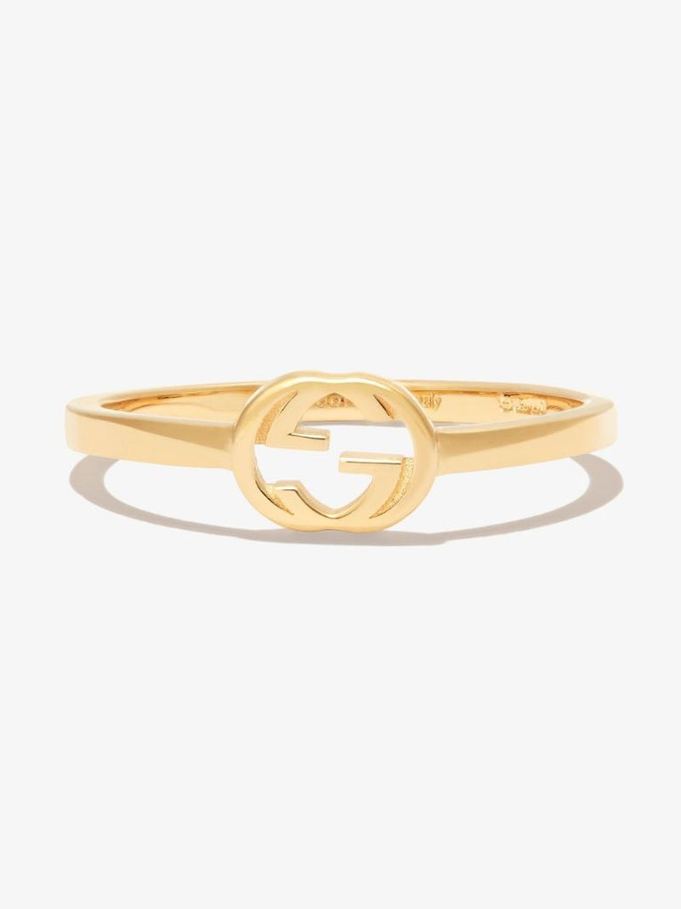 18k Yellow Gold Gg Ring