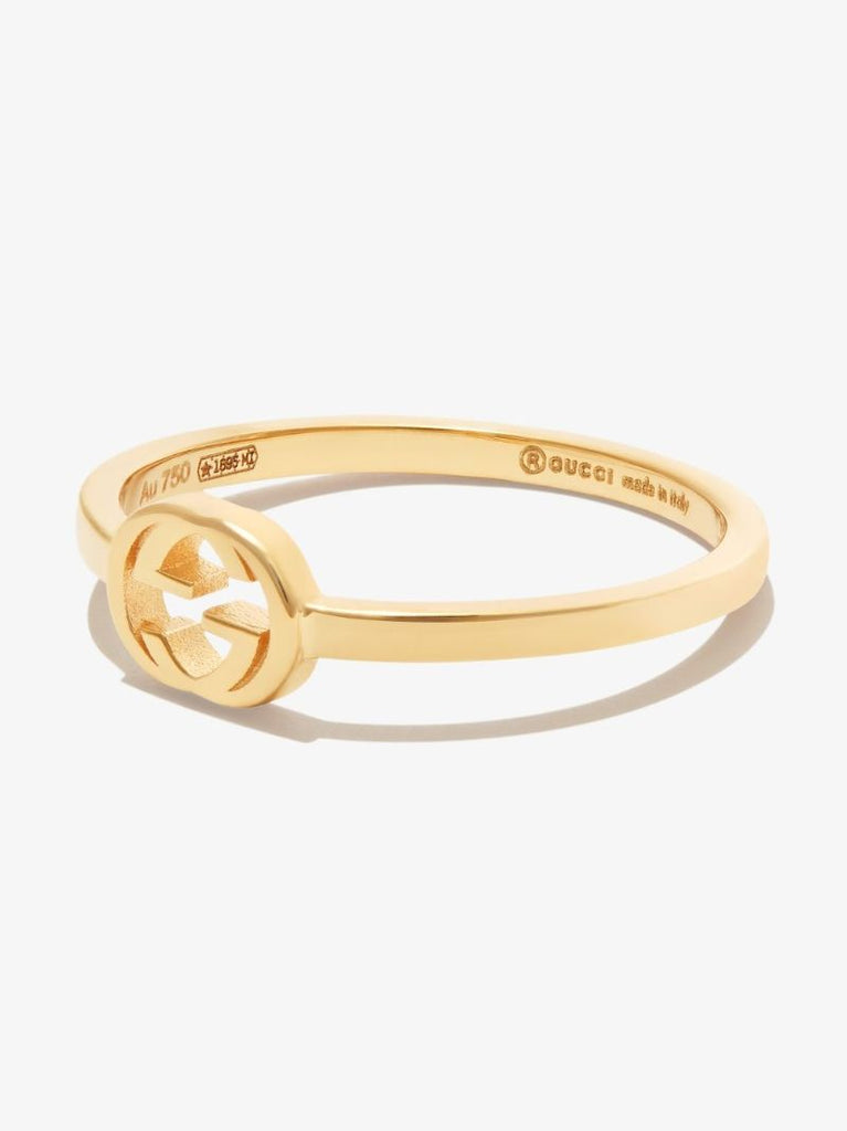 18k Yellow Gold Gg Ring