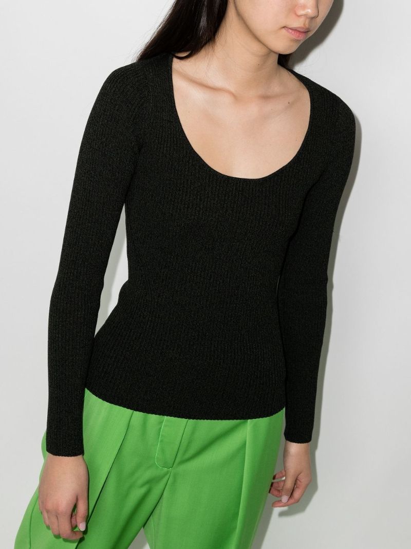 Ribbed Knit Top