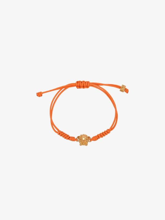 Orange Medusa Braided Bracelet