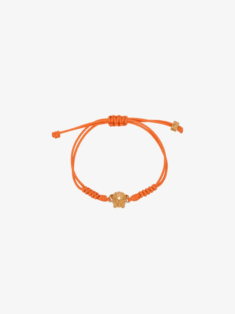 Orange Medusa Braided Bracelet