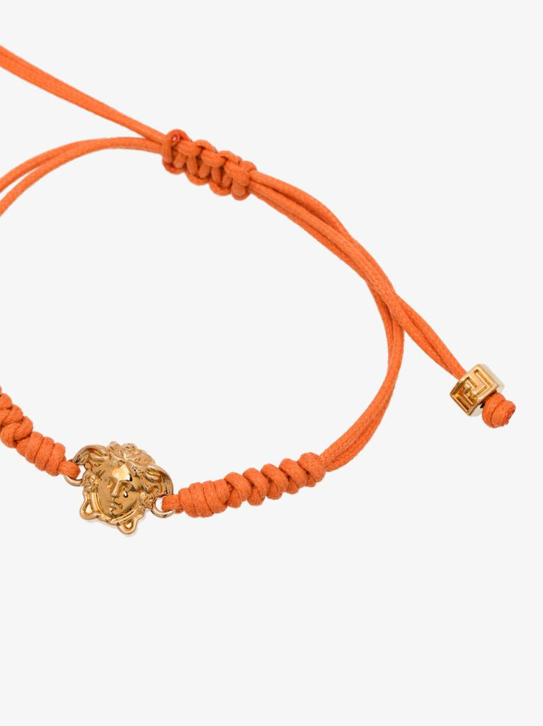 Orange Medusa Braided Bracelet