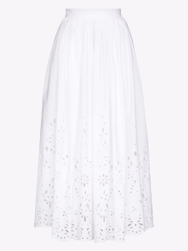Broderie Anglaise Maxi Skirt