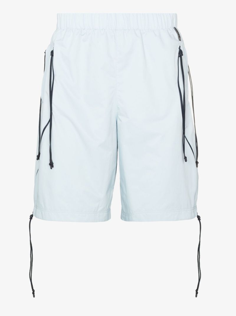 Light Blue Hybrid Ventilation Track Shorts