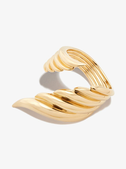 18k Yellow Gold Fire Ring