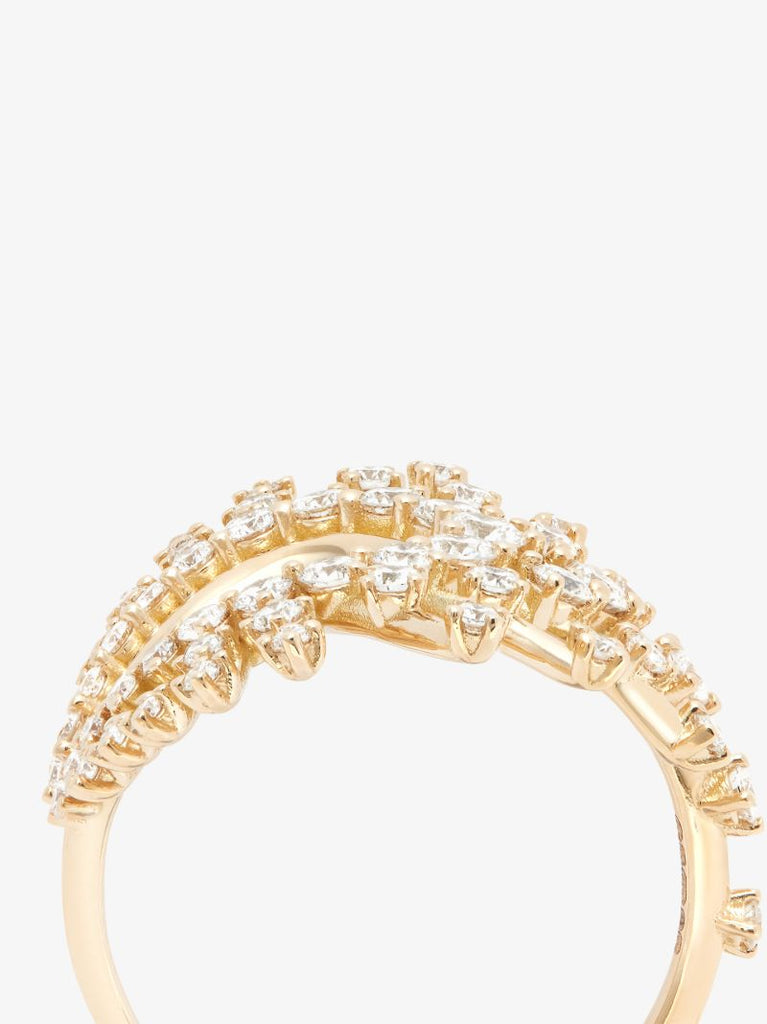 18k Yellow Gold Clarity Diamond Ring
