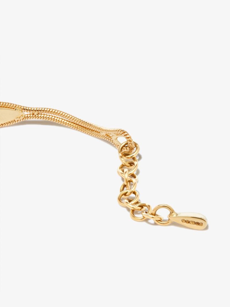 18k Yellow Gold Fluid Gold Bracelet