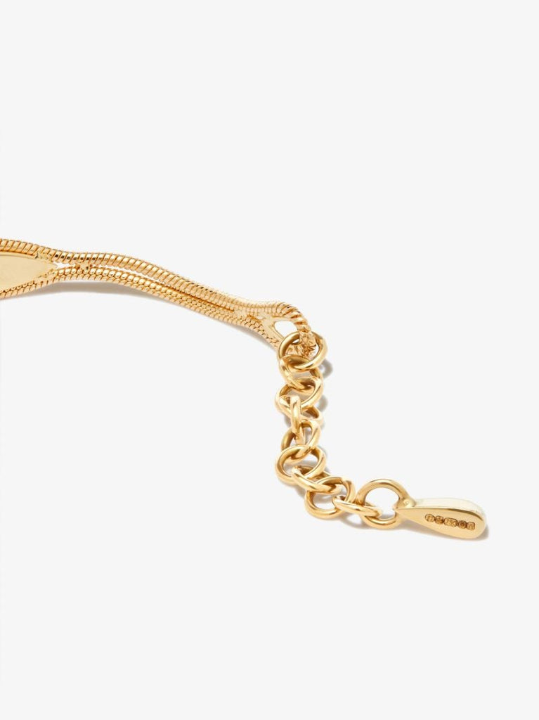 18k Yellow Gold Fluid Gold Bracelet