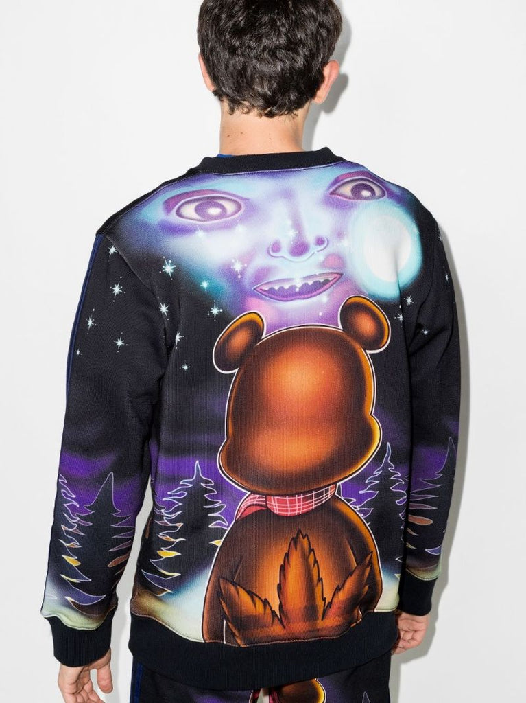 X Kerwin Frost Squirrel Print Sweater