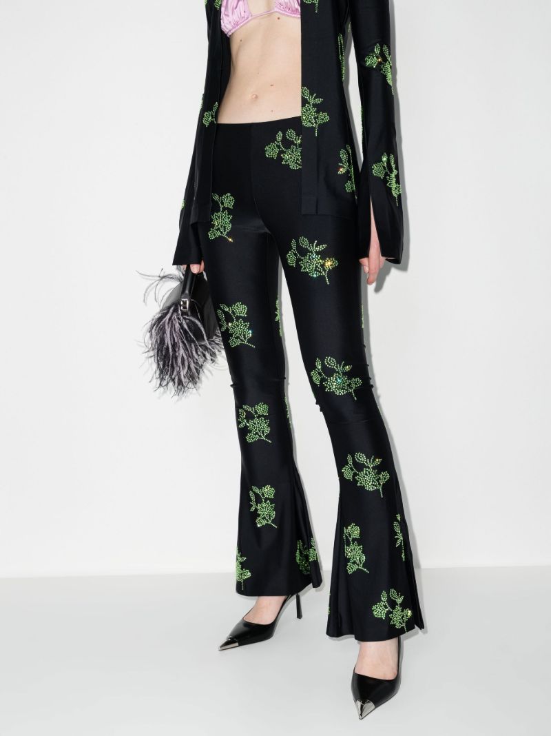 Koro Embellished Flared Trousers
