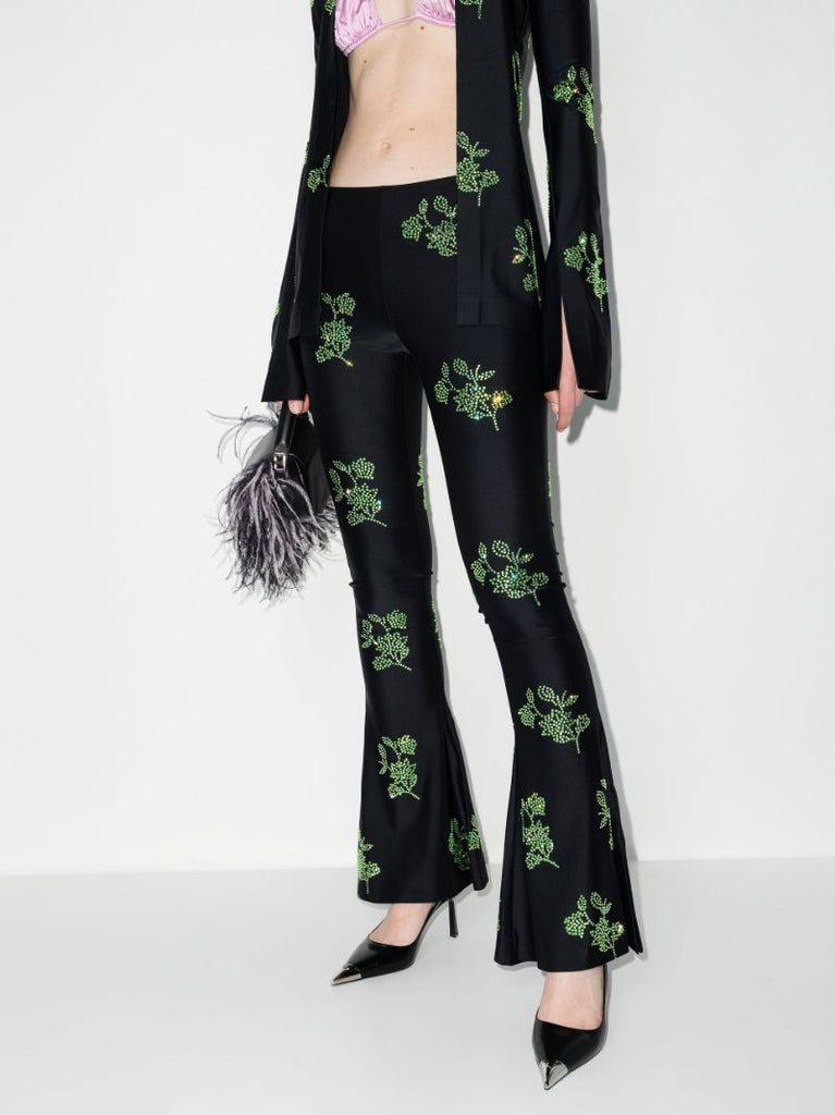 Koro Embellished Flared Trousers