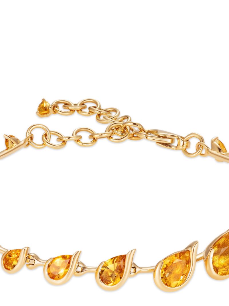 18k Yellow Gold Flicker Citrine Bracelet