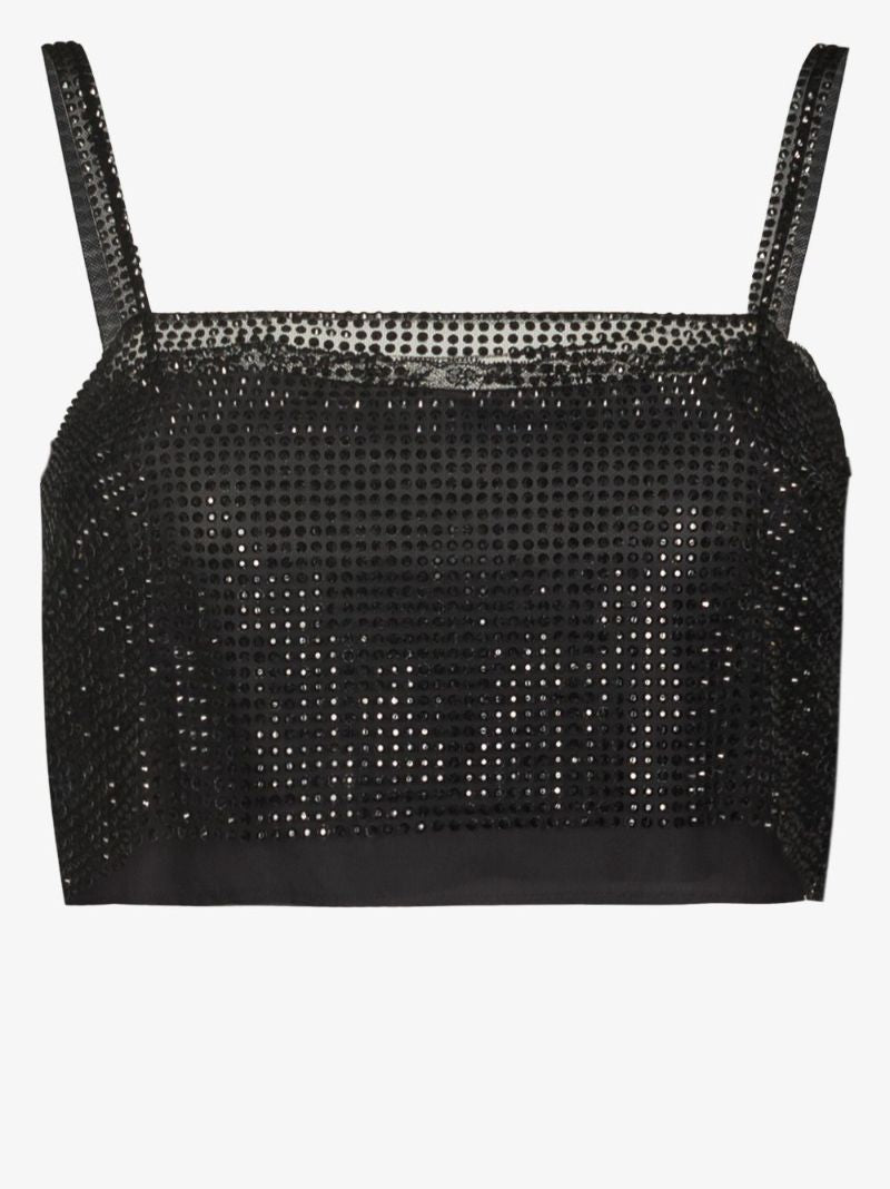 Crystal Cropped Camisole Top