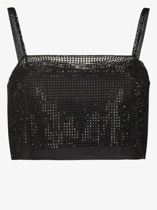 Crystal Cropped Camisole Top