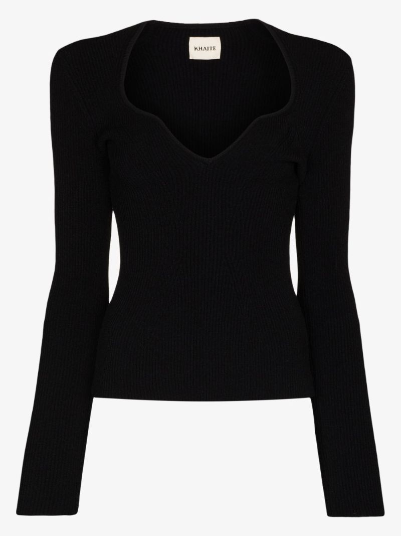 Kirah Ribbed Knit Top