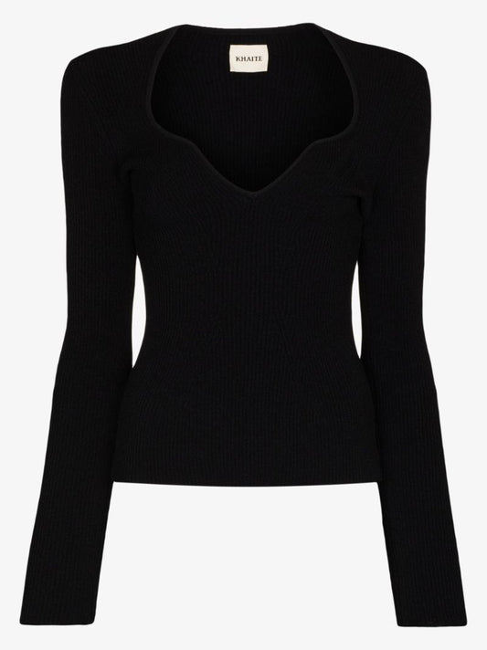 Kirah Ribbed Knit Top