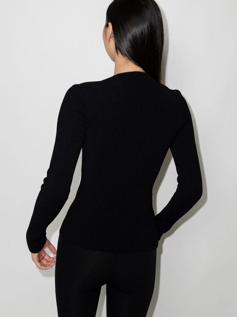 Kirah Ribbed Knit Top
