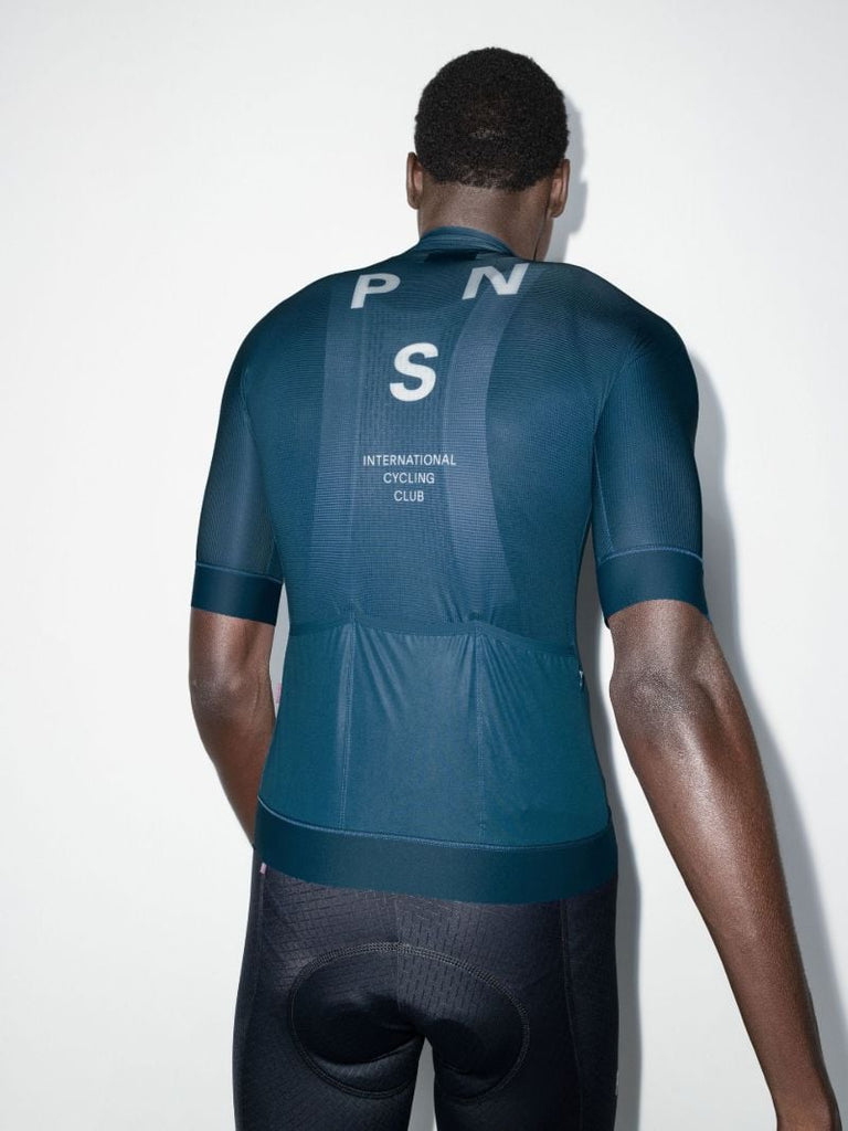 Blue Mechanism Cycling Jersey