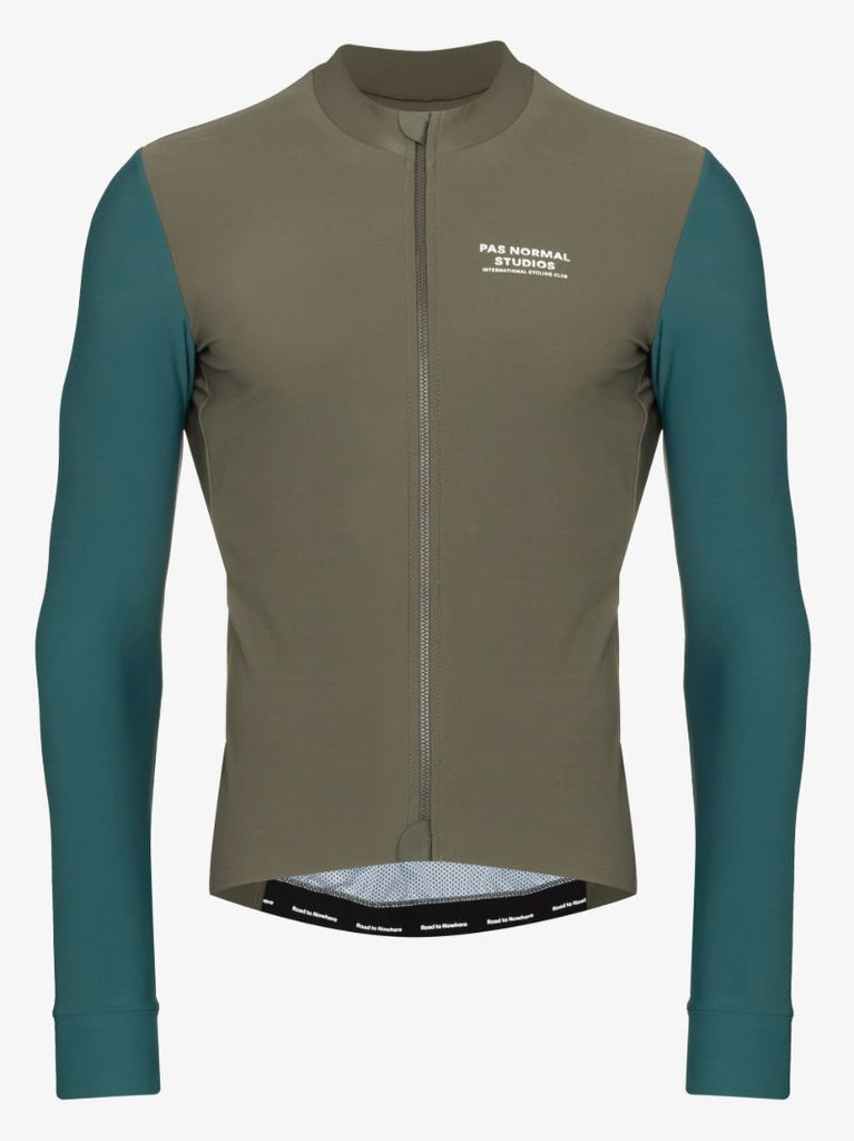 Green Mechanism Cycling Jersey Top
