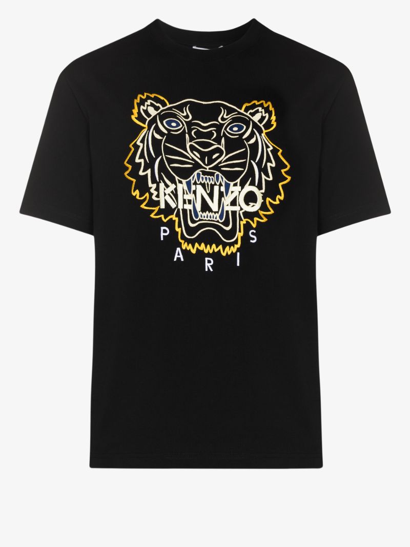 Tiger Logo Cotton T-shirt
