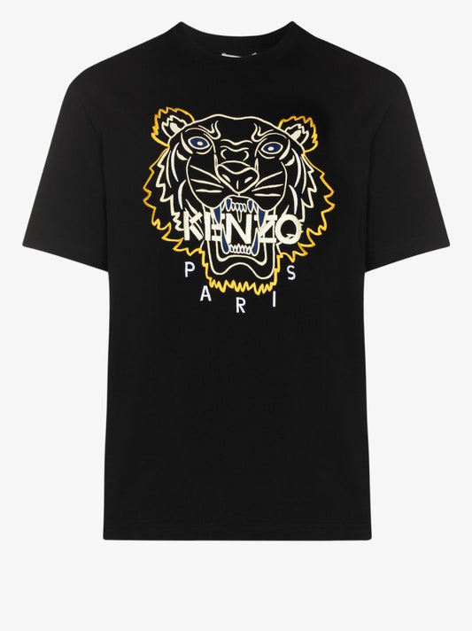 Tiger Logo Cotton T-shirt