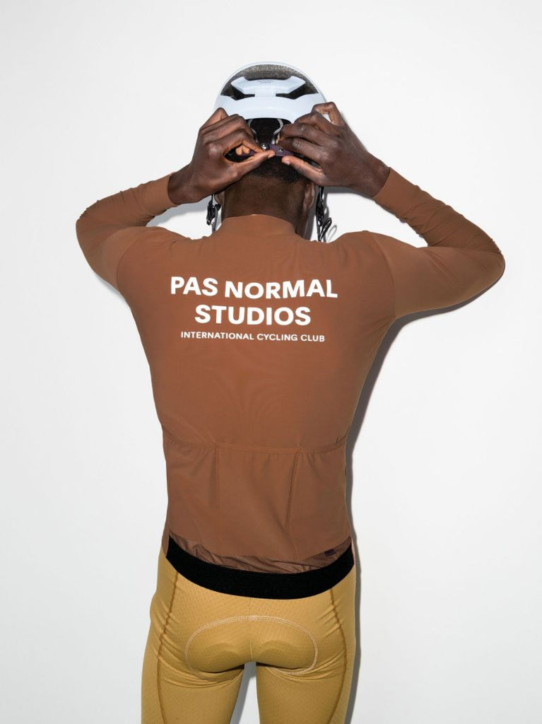 Brown Mechanism Cycling Jersey