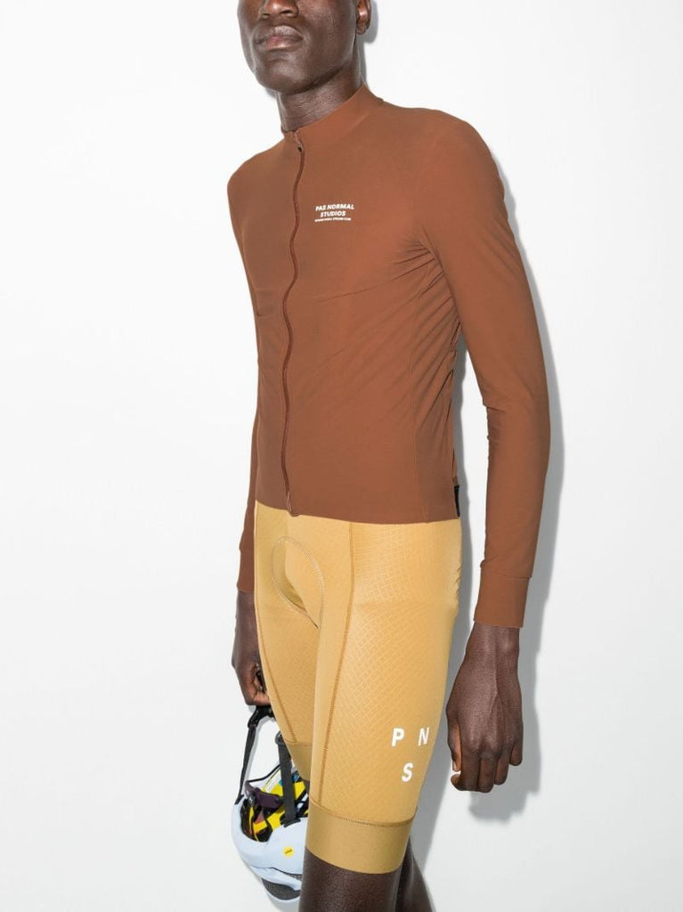 Brown Mechanism Cycling Jersey